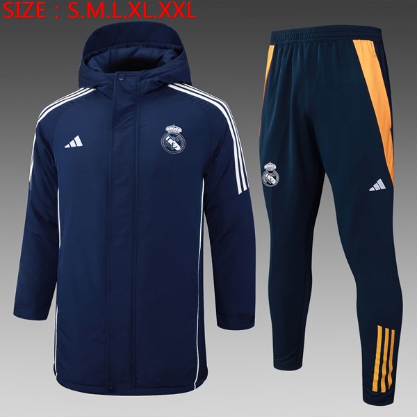 Abrigo Real Madrid Conjunto Completo 2024-2025 Azul 2